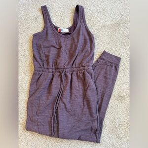 Free People Beach lounge brown jumpsuit Sleeveless Jumpsuit